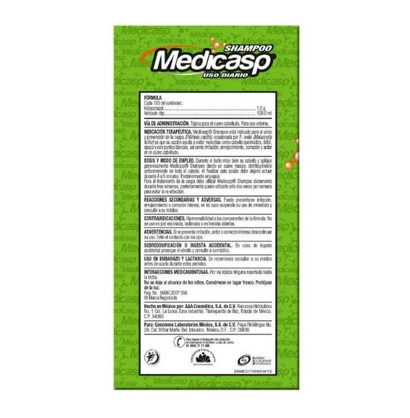 Shampoo Medicasp 130 ml