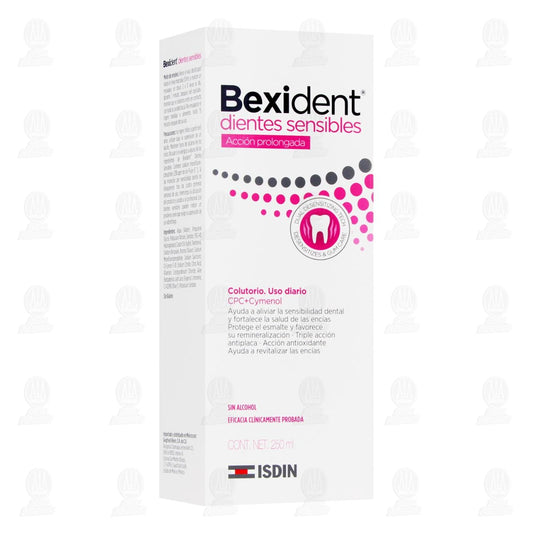 Bexident Dientes Sensibles Daily Mouthwash – Prolonged Action – 250 mL