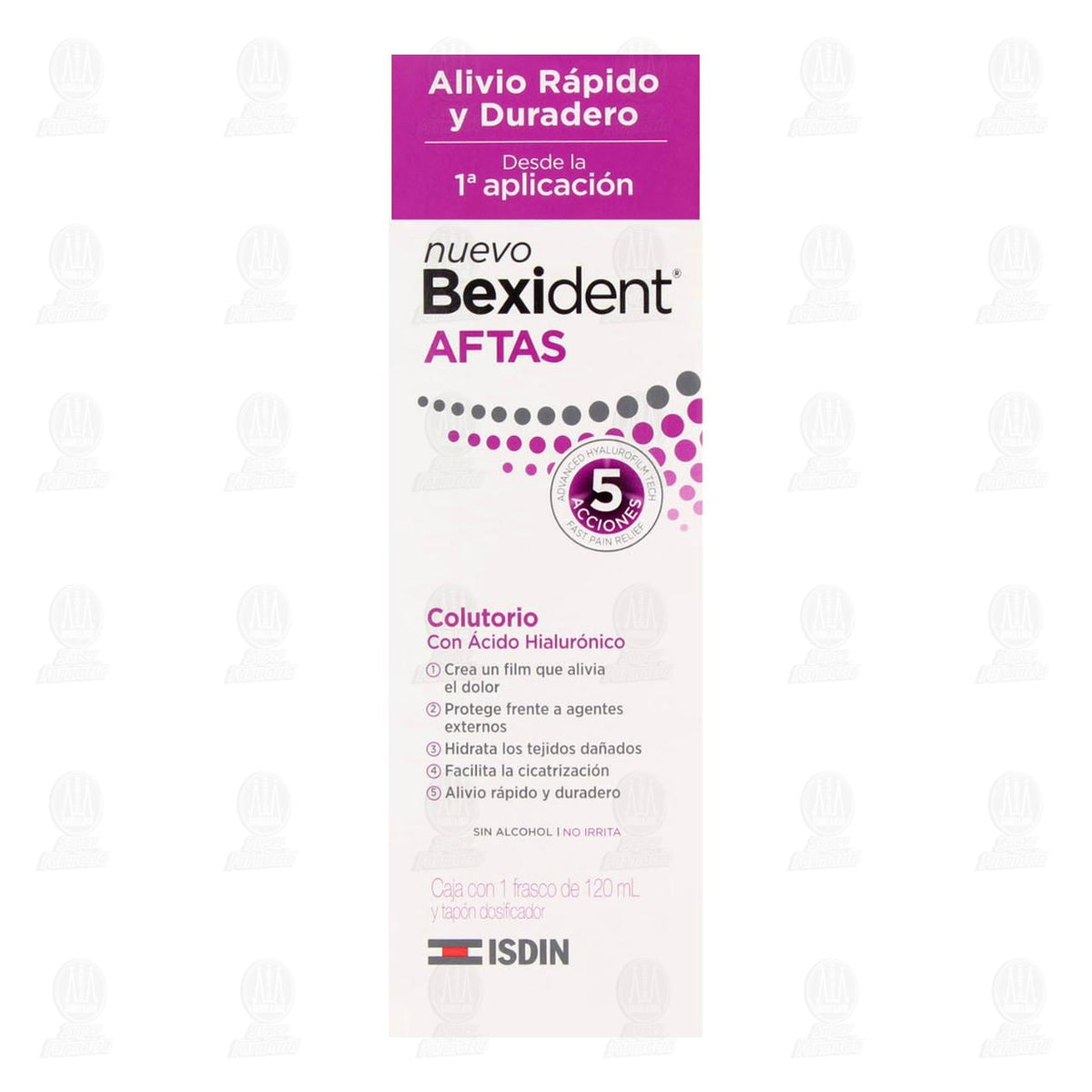 Bexident Aftas Mouthwash with Hyaluronic Acid – 120 mL