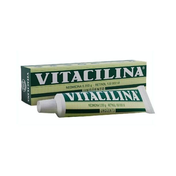 2 Pack Ungüento Vitacilina neomicina y retinol 28 g