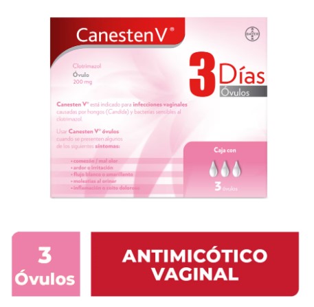 Canesten V Óvulos 3 Días