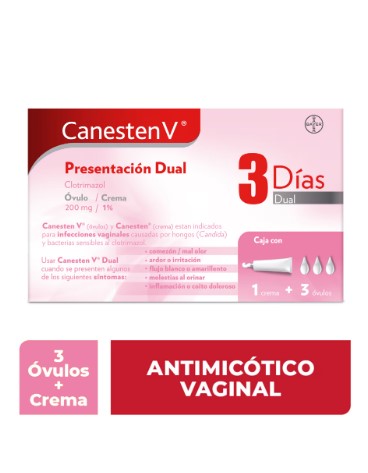 Canesten V Dual 3 Días